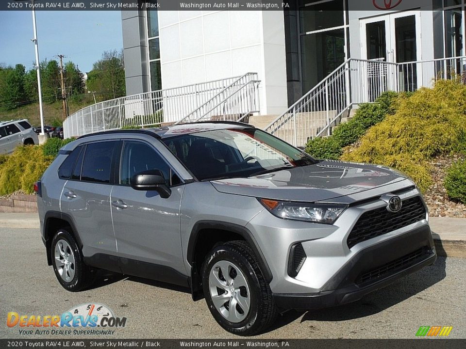 2020 Toyota RAV4 LE AWD Silver Sky Metallic / Black Photo #1