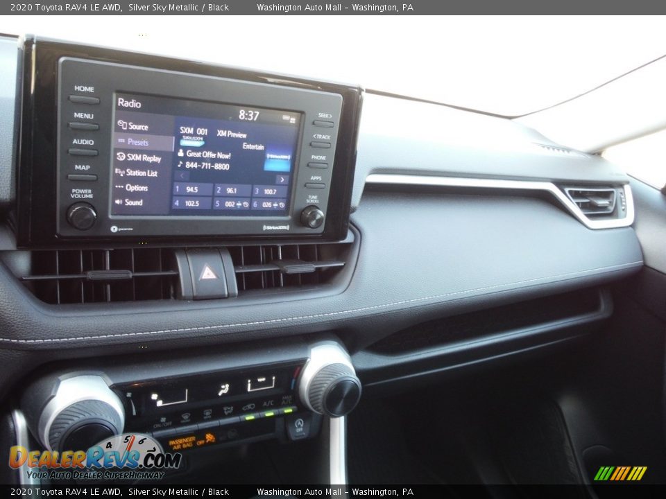 2020 Toyota RAV4 LE AWD Silver Sky Metallic / Black Photo #4