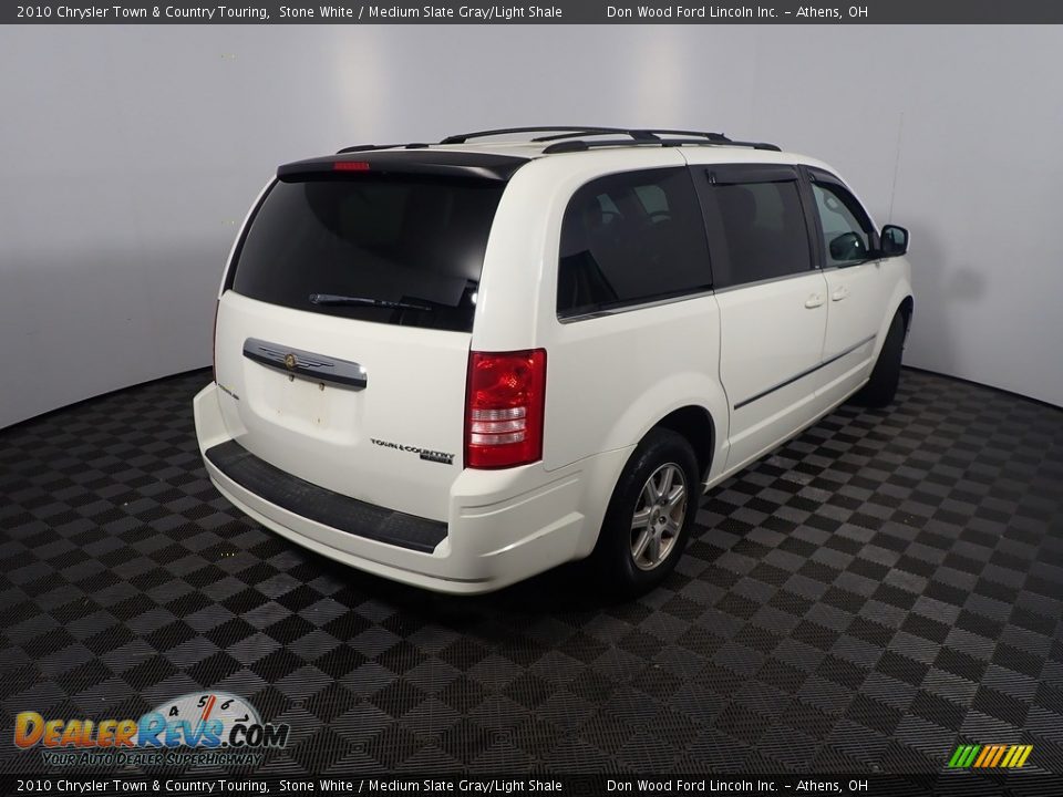 2010 Chrysler Town & Country Touring Stone White / Medium Slate Gray/Light Shale Photo #14