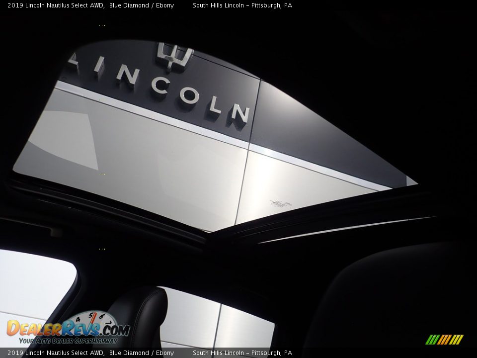 2019 Lincoln Nautilus Select AWD Blue Diamond / Ebony Photo #20