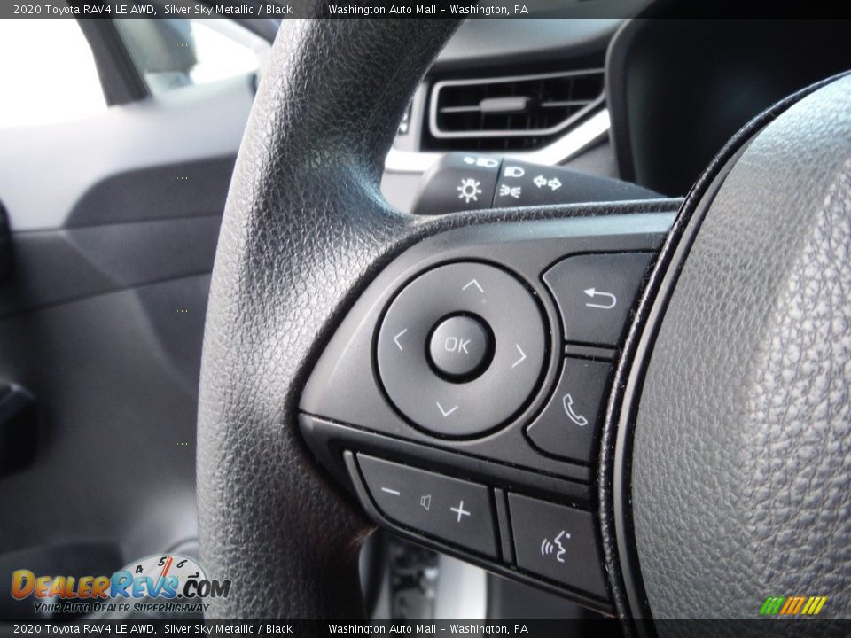 2020 Toyota RAV4 LE AWD Silver Sky Metallic / Black Photo #8