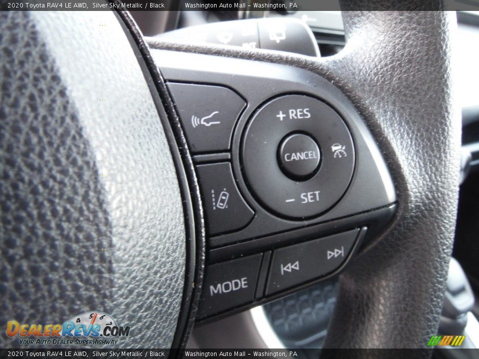 2020 Toyota RAV4 LE AWD Silver Sky Metallic / Black Photo #9