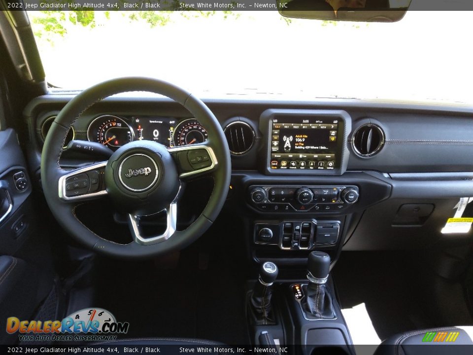 2022 Jeep Gladiator High Altitude 4x4 Black / Black Photo #19