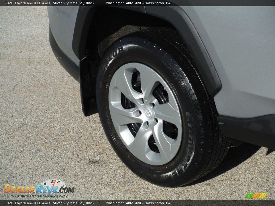 2020 Toyota RAV4 LE AWD Silver Sky Metallic / Black Photo #10
