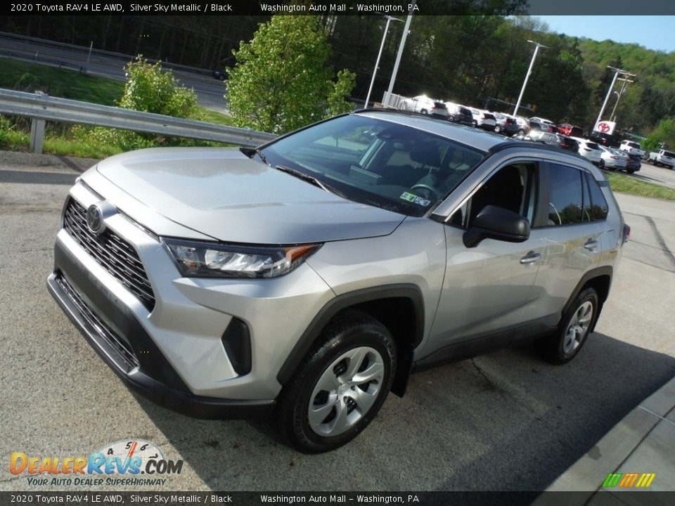 2020 Toyota RAV4 LE AWD Silver Sky Metallic / Black Photo #12