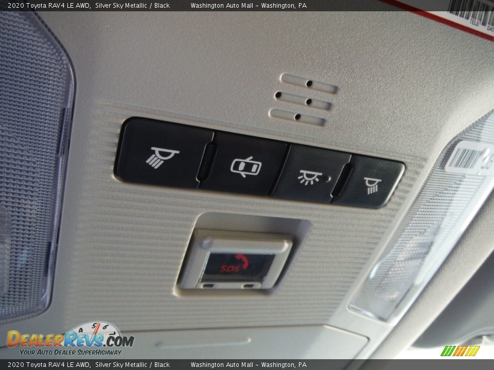 2020 Toyota RAV4 LE AWD Silver Sky Metallic / Black Photo #24