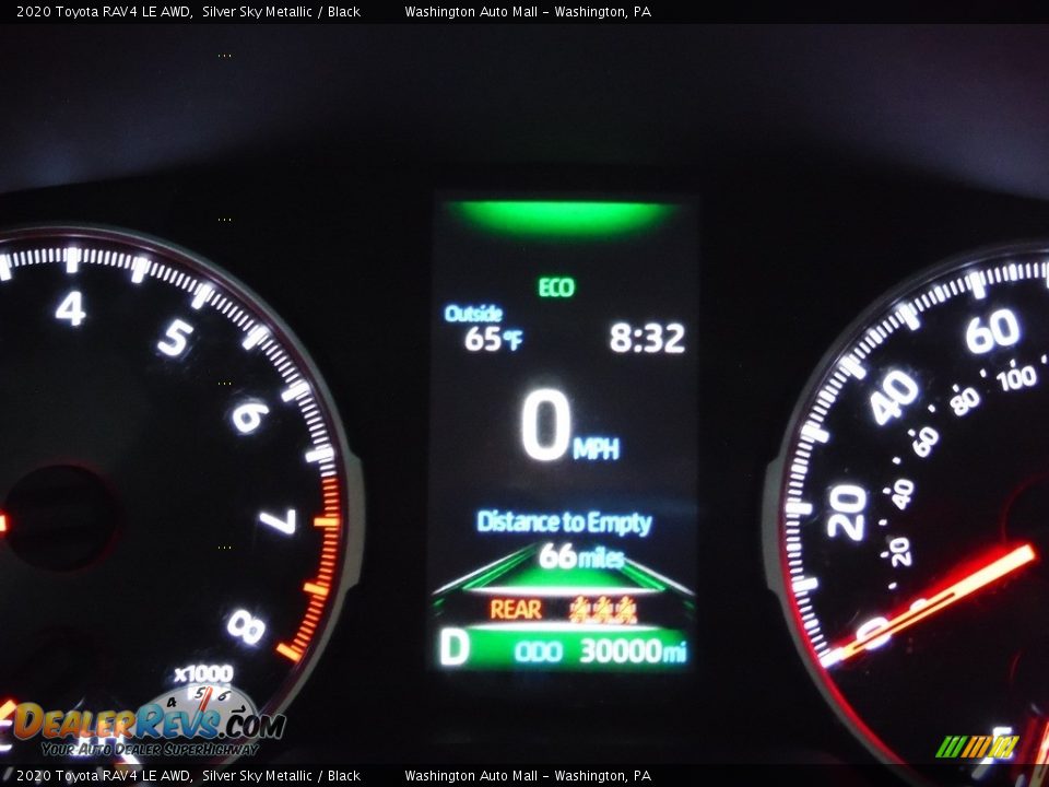 2020 Toyota RAV4 LE AWD Silver Sky Metallic / Black Photo #32
