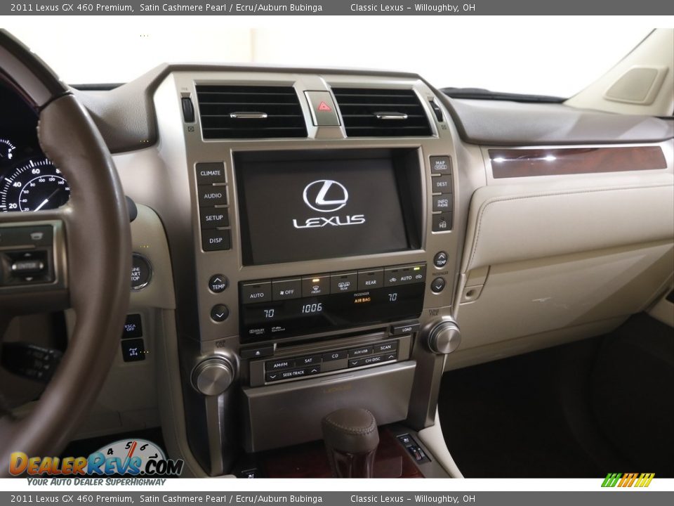 2011 Lexus GX 460 Premium Satin Cashmere Pearl / Ecru/Auburn Bubinga Photo #9