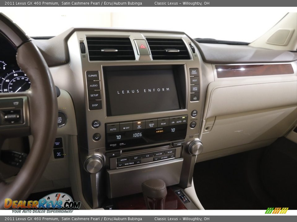 2011 Lexus GX 460 Premium Satin Cashmere Pearl / Ecru/Auburn Bubinga Photo #10