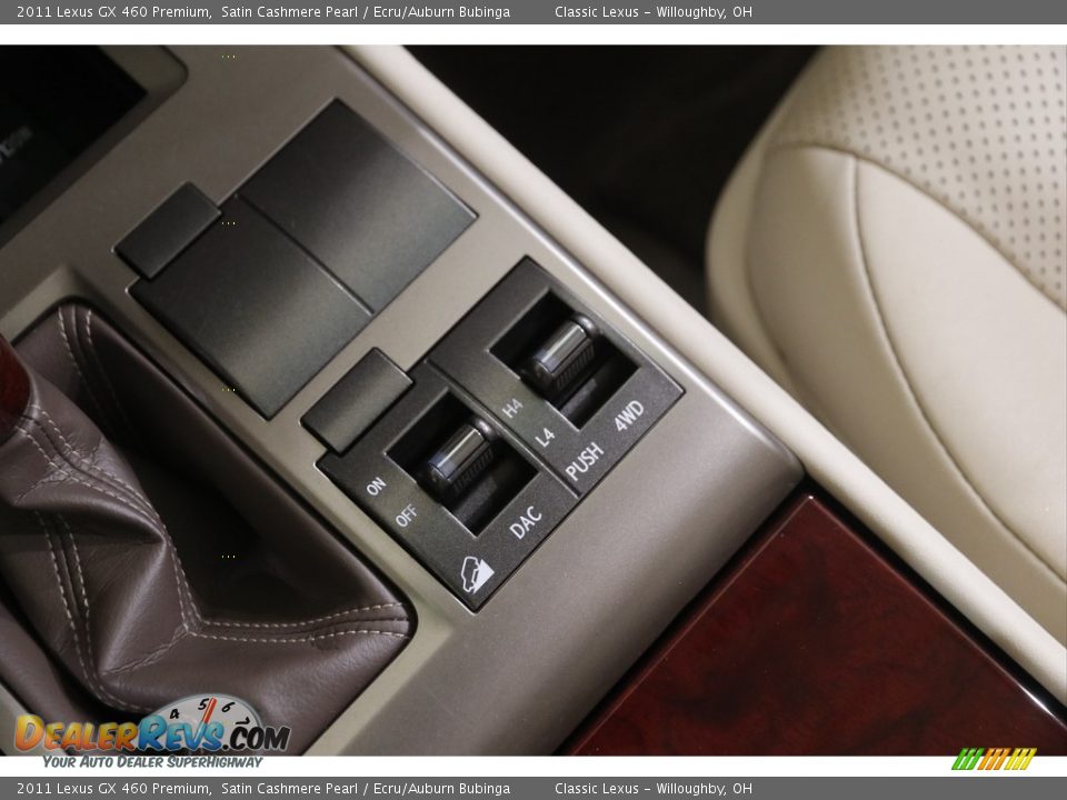 2011 Lexus GX 460 Premium Satin Cashmere Pearl / Ecru/Auburn Bubinga Photo #19