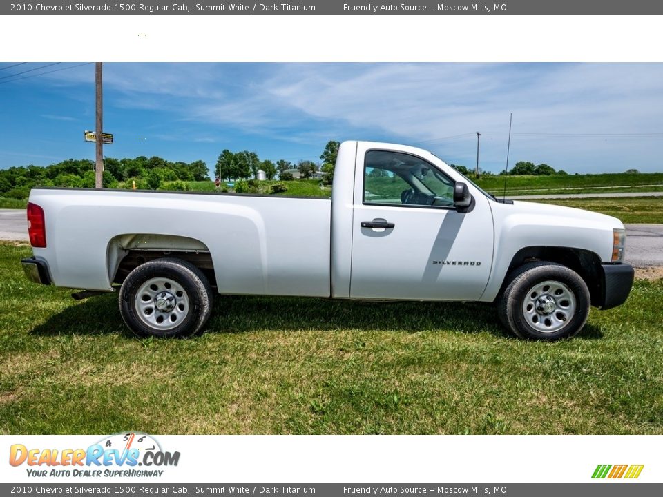 Summit White 2010 Chevrolet Silverado 1500 Regular Cab Photo #3