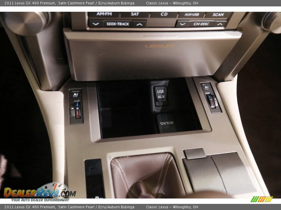 2011 Lexus GX 460 Premium Satin Cashmere Pearl / Ecru/Auburn Bubinga Photo #20