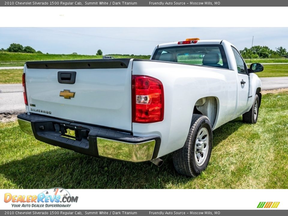 Summit White 2010 Chevrolet Silverado 1500 Regular Cab Photo #4