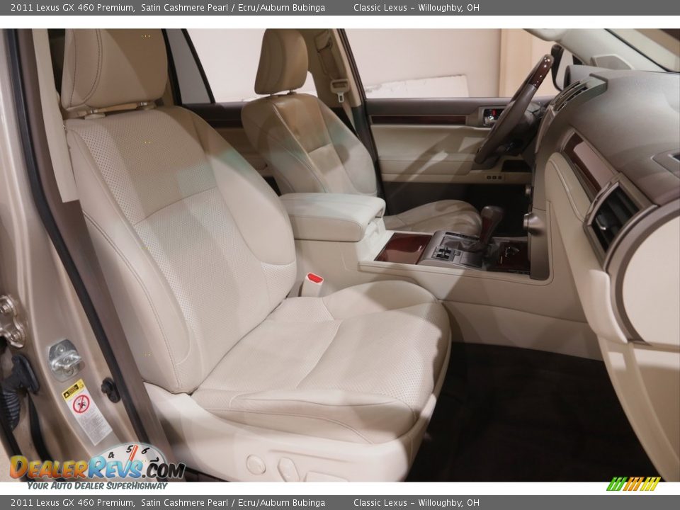 2011 Lexus GX 460 Premium Satin Cashmere Pearl / Ecru/Auburn Bubinga Photo #21