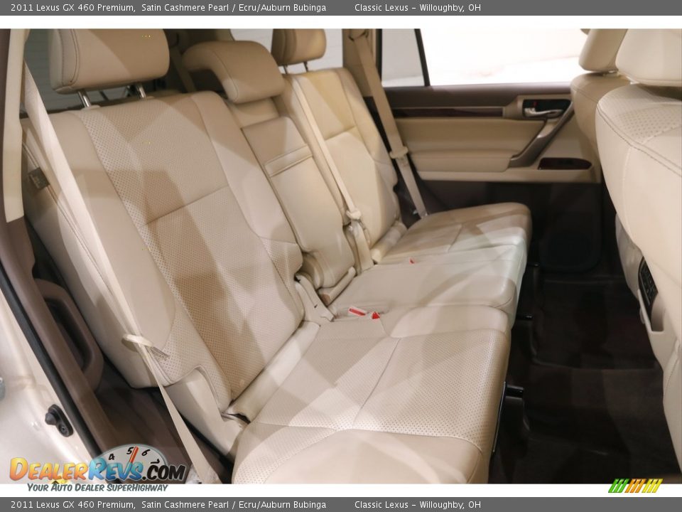 2011 Lexus GX 460 Premium Satin Cashmere Pearl / Ecru/Auburn Bubinga Photo #22