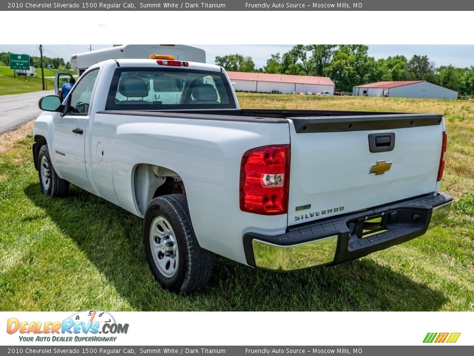 Summit White 2010 Chevrolet Silverado 1500 Regular Cab Photo #6