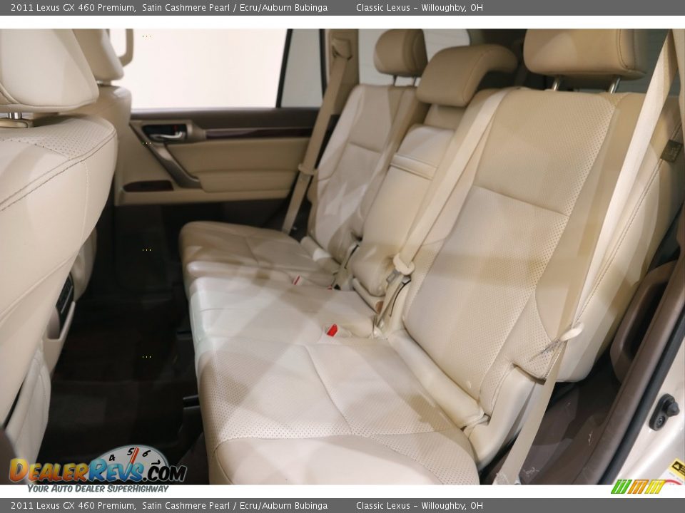 2011 Lexus GX 460 Premium Satin Cashmere Pearl / Ecru/Auburn Bubinga Photo #23