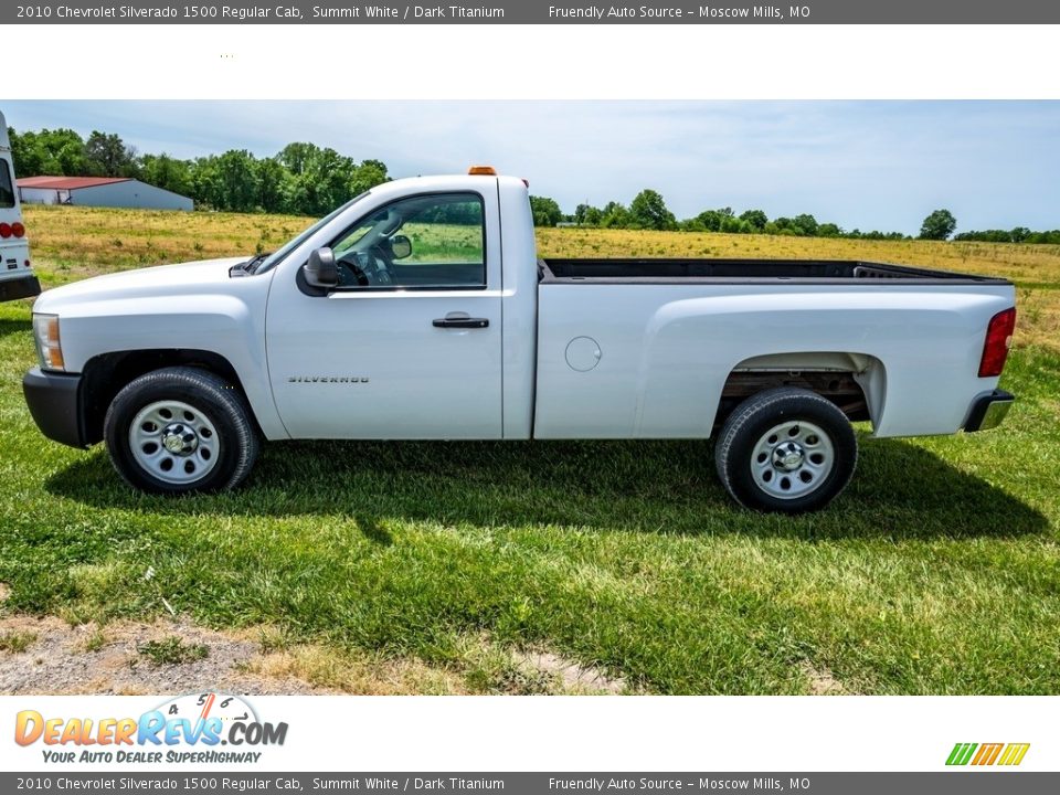 Summit White 2010 Chevrolet Silverado 1500 Regular Cab Photo #7