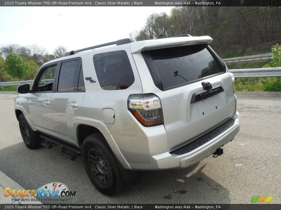 2020 Toyota 4Runner TRD Off-Road Premium 4x4 Classic Silver Metallic / Black Photo #15