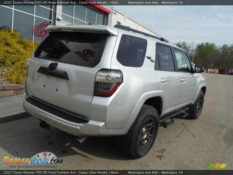 2020 Toyota 4Runner TRD Off-Road Premium 4x4 Classic Silver Metallic / Black Photo #17