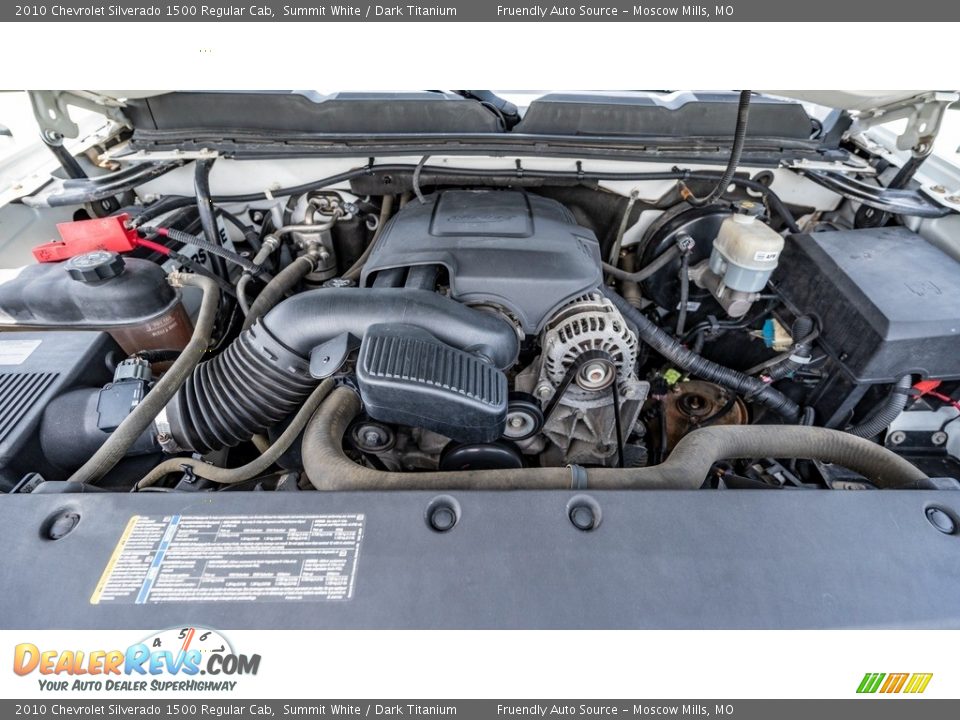 2010 Chevrolet Silverado 1500 Regular Cab 5.3 Liter Flex-Fuel OHV 16-Valve Vortec V8 Engine Photo #16