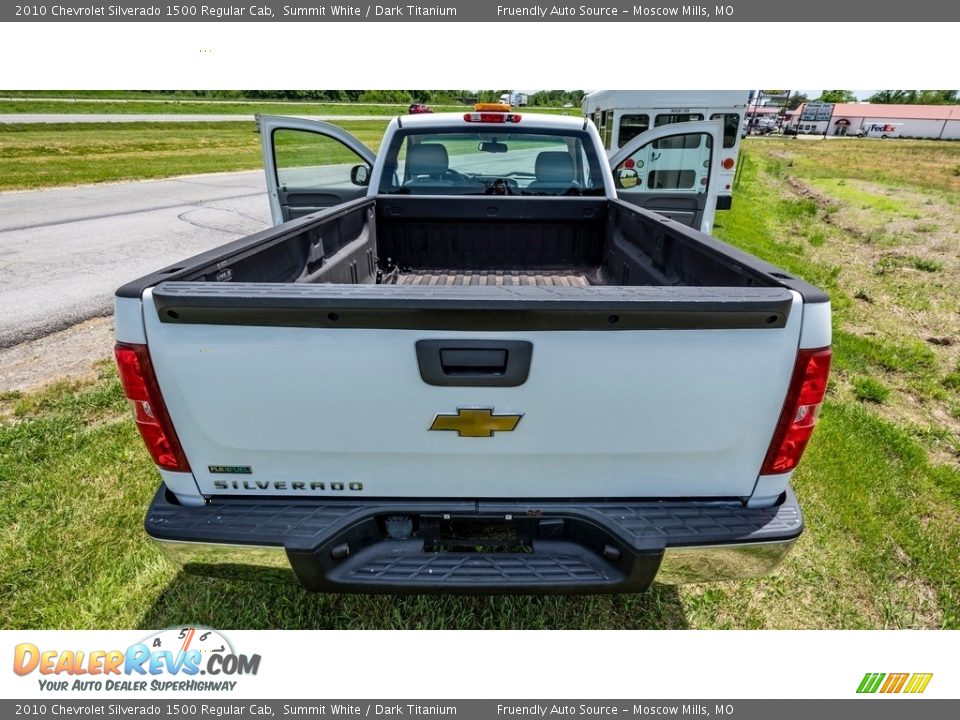 2010 Chevrolet Silverado 1500 Regular Cab Summit White / Dark Titanium Photo #20