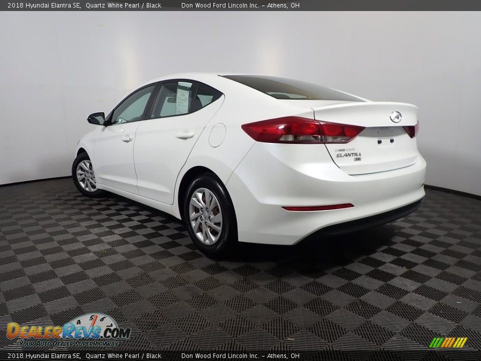 2018 Hyundai Elantra SE Quartz White Pearl / Black Photo #10