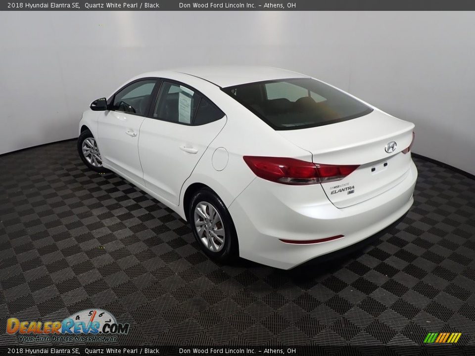 2018 Hyundai Elantra SE Quartz White Pearl / Black Photo #11