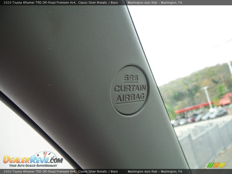 2020 Toyota 4Runner TRD Off-Road Premium 4x4 Classic Silver Metallic / Black Photo #28