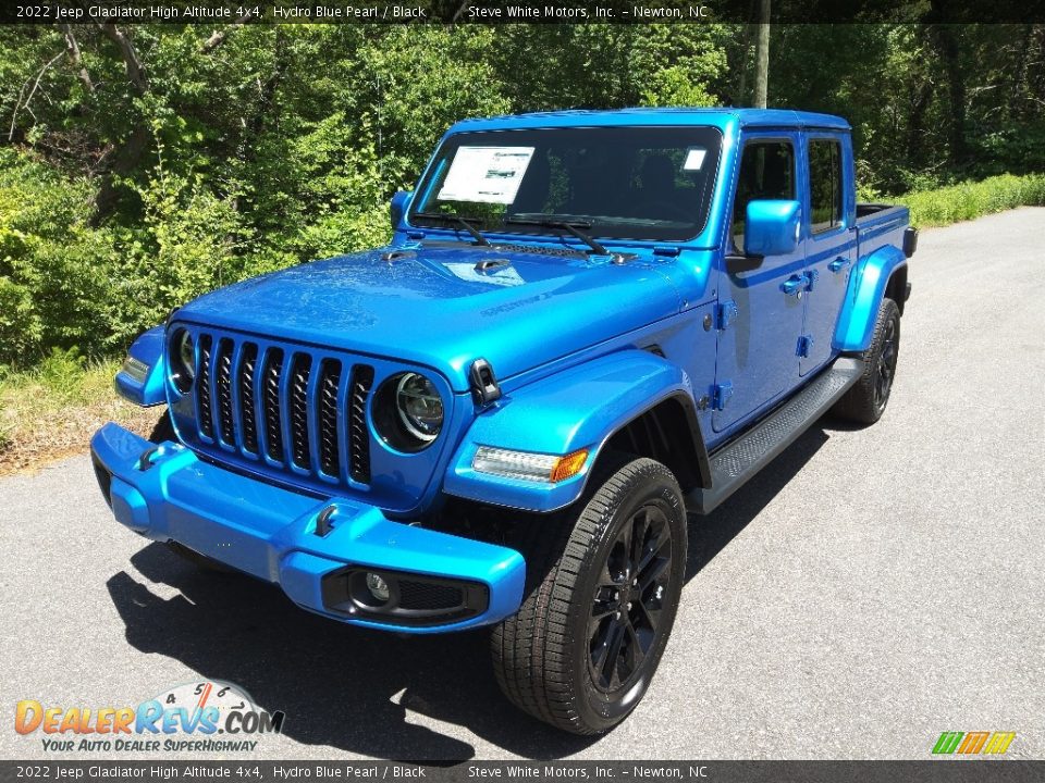 2022 Jeep Gladiator High Altitude 4x4 Hydro Blue Pearl / Black Photo #2