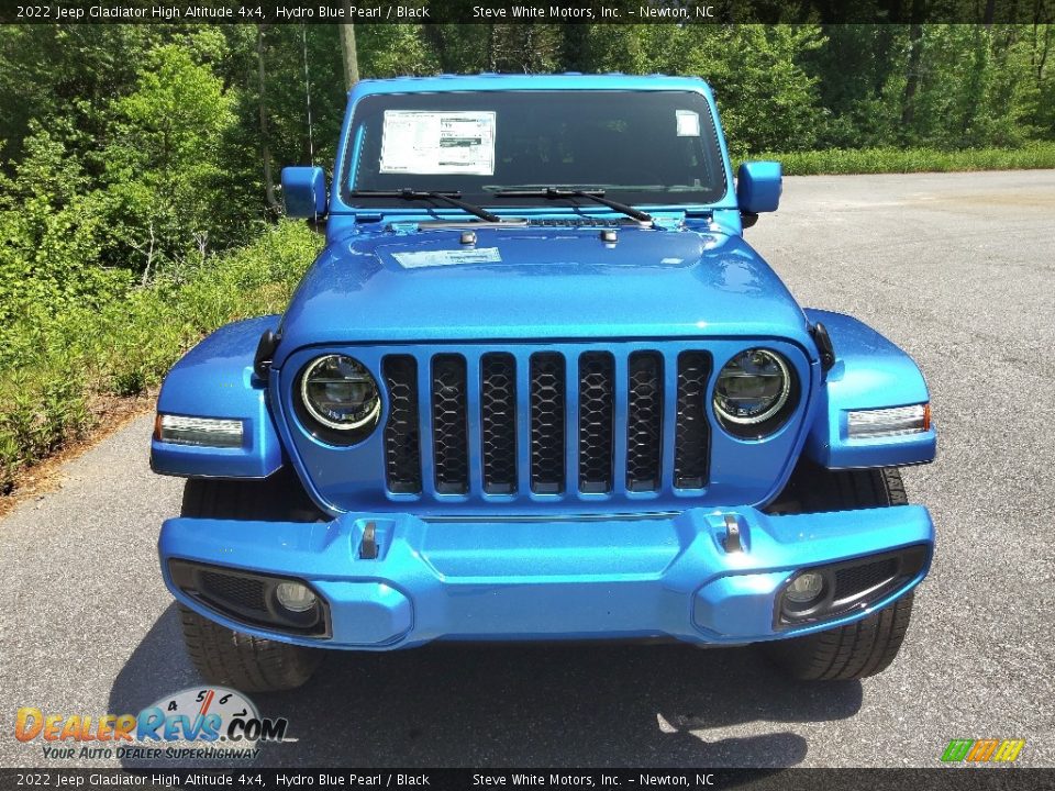 2022 Jeep Gladiator High Altitude 4x4 Hydro Blue Pearl / Black Photo #3