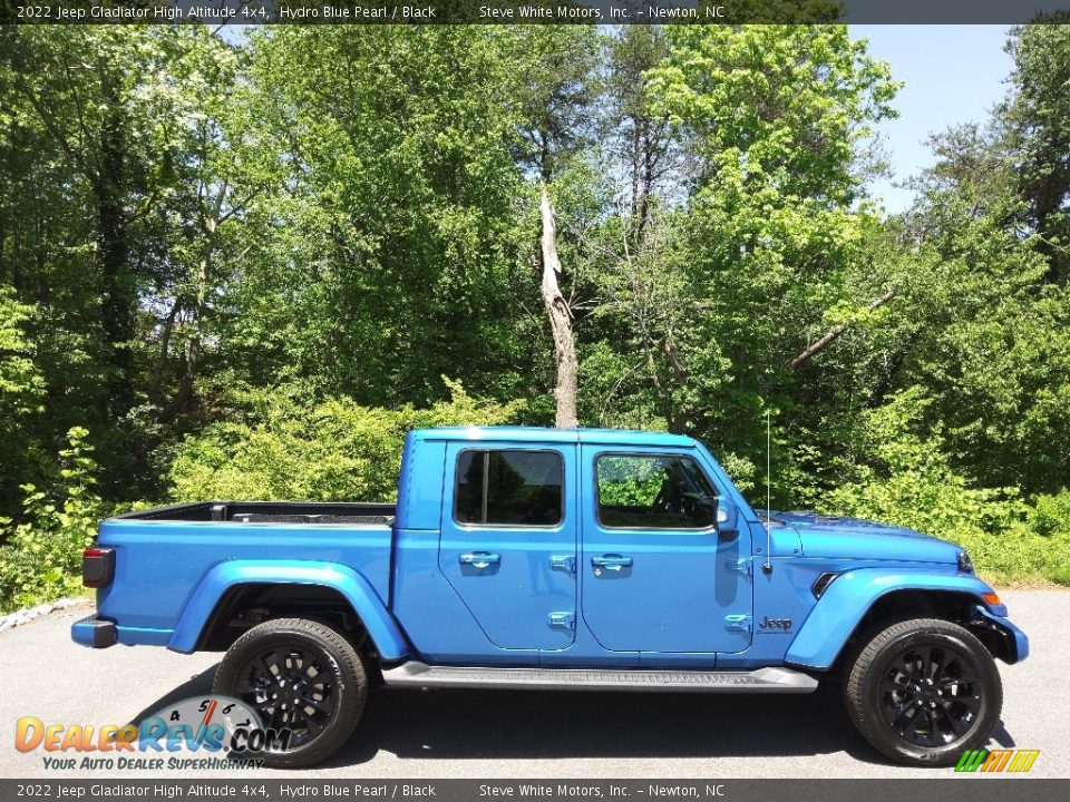 2022 Jeep Gladiator High Altitude 4x4 Hydro Blue Pearl / Black Photo #5