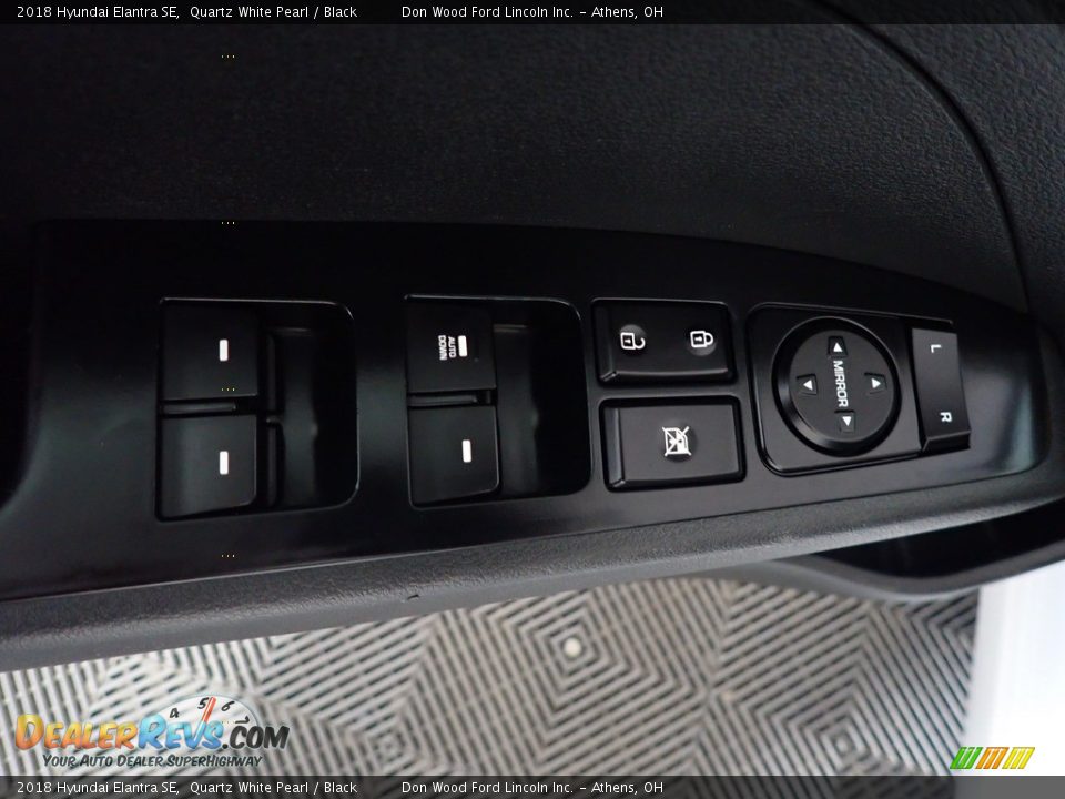 2018 Hyundai Elantra SE Quartz White Pearl / Black Photo #20