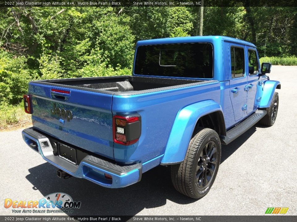 2022 Jeep Gladiator High Altitude 4x4 Hydro Blue Pearl / Black Photo #6