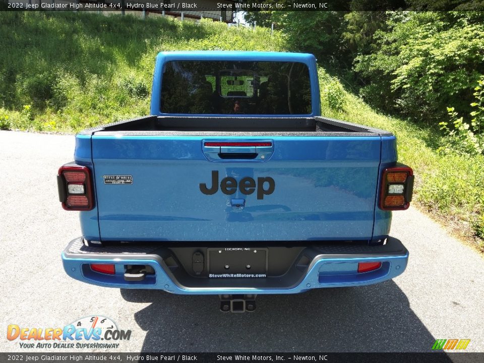 2022 Jeep Gladiator High Altitude 4x4 Hydro Blue Pearl / Black Photo #7