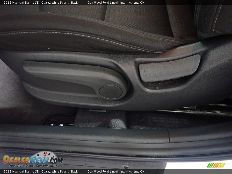 2018 Hyundai Elantra SE Quartz White Pearl / Black Photo #22