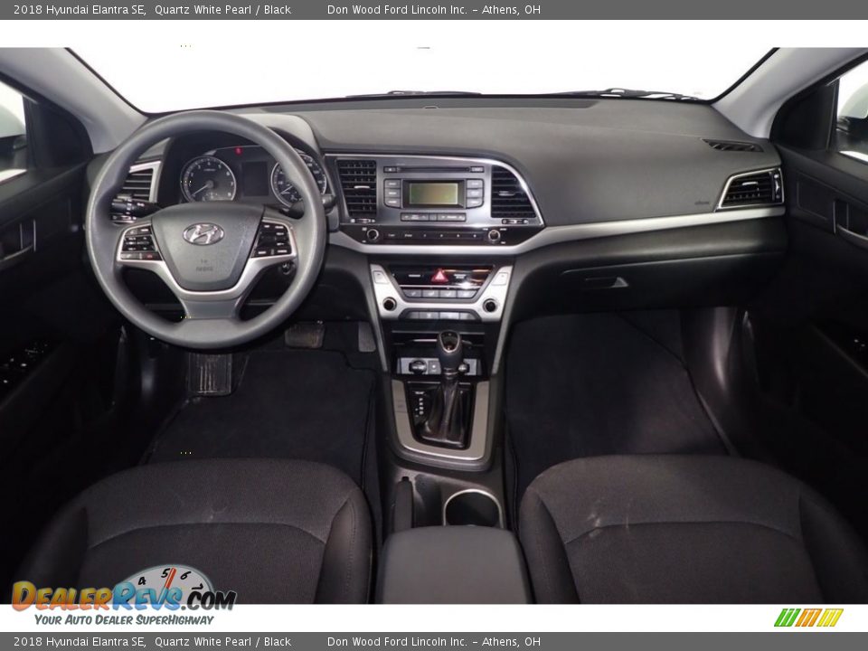 2018 Hyundai Elantra SE Quartz White Pearl / Black Photo #23