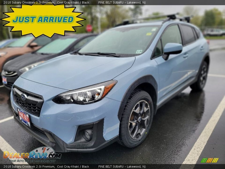 2018 Subaru Crosstrek 2.0i Premium Cool Gray Khaki / Black Photo #1