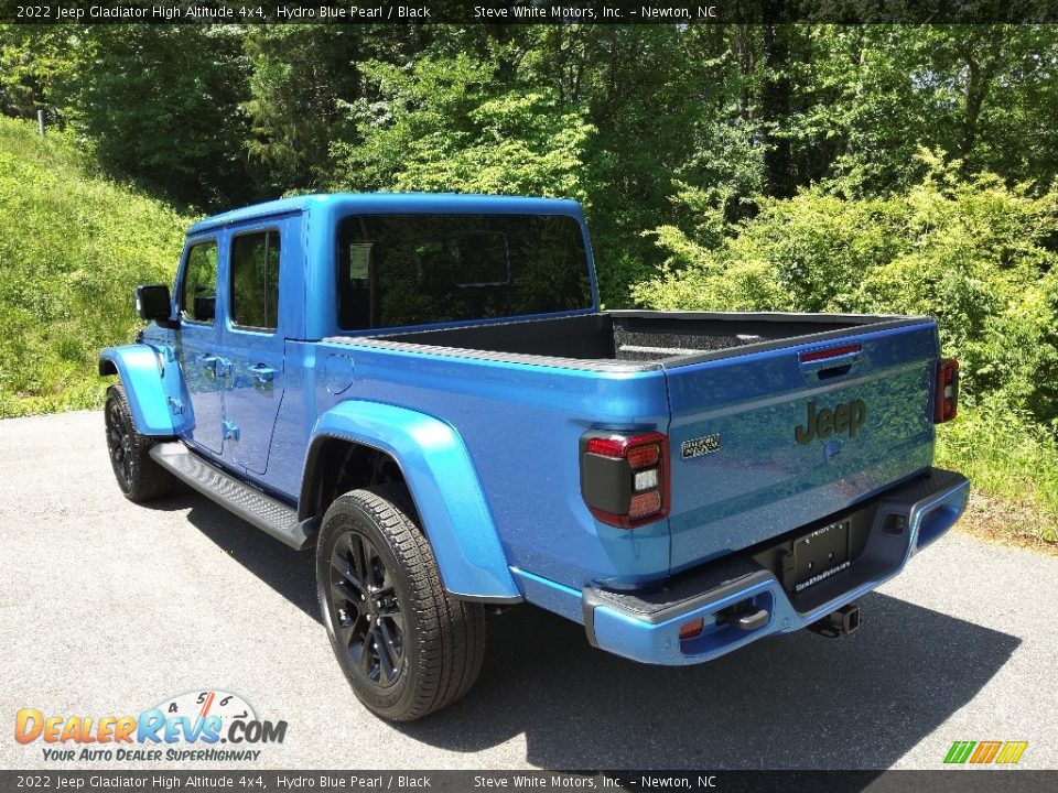 2022 Jeep Gladiator High Altitude 4x4 Hydro Blue Pearl / Black Photo #9