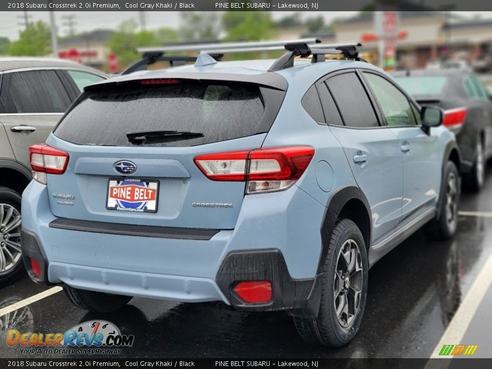 2018 Subaru Crosstrek 2.0i Premium Cool Gray Khaki / Black Photo #2