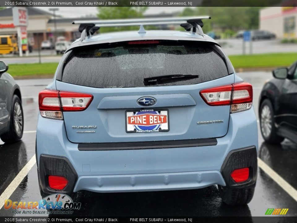 2018 Subaru Crosstrek 2.0i Premium Cool Gray Khaki / Black Photo #3