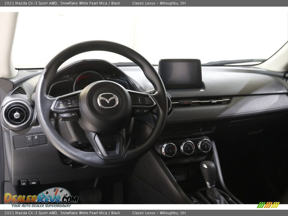 2021 Mazda CX-3 Sport AWD Snowflake White Pearl Mica / Black Photo #6