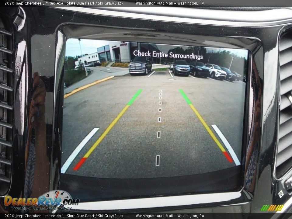 2020 Jeep Cherokee Limited 4x4 Slate Blue Pearl / Ski Gray/Black Photo #6