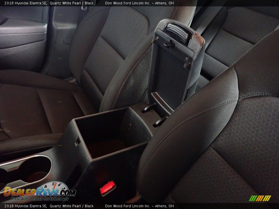 2018 Hyundai Elantra SE Quartz White Pearl / Black Photo #32