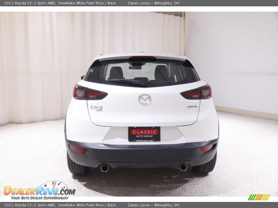 2021 Mazda CX-3 Sport AWD Snowflake White Pearl Mica / Black Photo #17