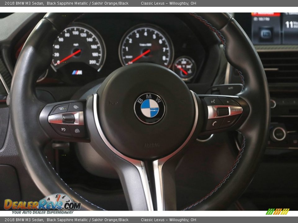 2018 BMW M3 Sedan Steering Wheel Photo #7