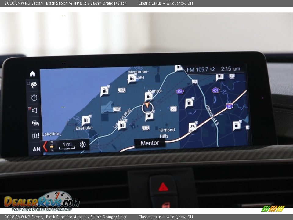 Navigation of 2018 BMW M3 Sedan Photo #13