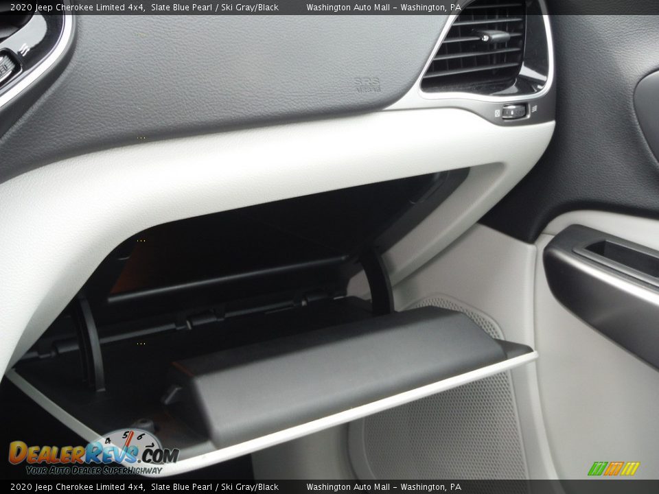 2020 Jeep Cherokee Limited 4x4 Slate Blue Pearl / Ski Gray/Black Photo #27