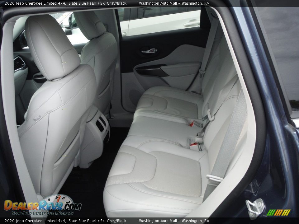 2020 Jeep Cherokee Limited 4x4 Slate Blue Pearl / Ski Gray/Black Photo #28