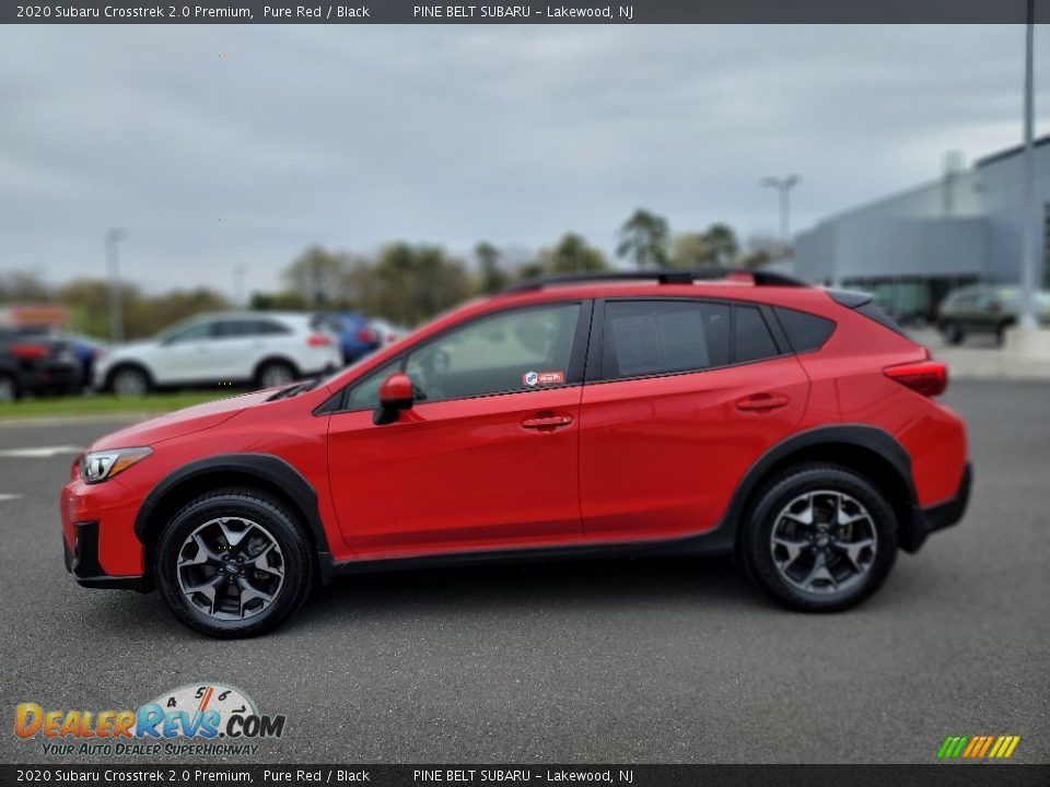 2020 Subaru Crosstrek 2.0 Premium Pure Red / Black Photo #19